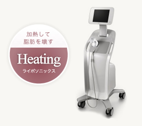 加熱して脂肪を壊す