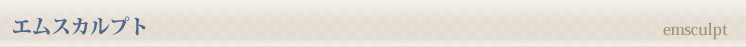エムスカルプト
